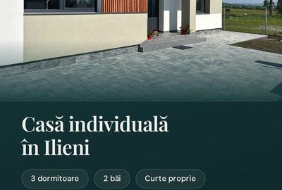 Casă individuală cu 3 camere cu Canalizare în Ilieni