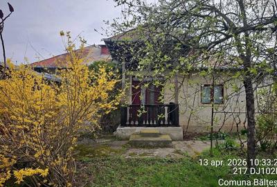 Casă cu 2 camere cu Teren 5000 Mp în Bălțești