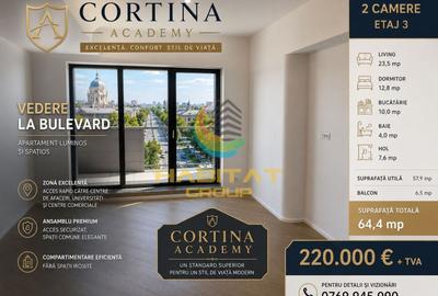 Apartament cu 2 camere decomandat în Cotroceni