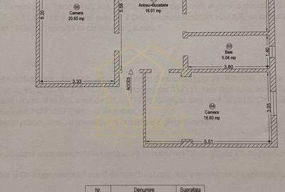 Apartament cu 3 camere decomandat în Soarelui
