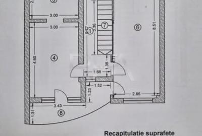 Casă cu 6 camere cu Teren 170 Mp în Pipera