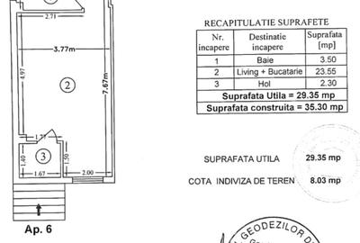 Garsonieră semidecomandată în Dămăroaia