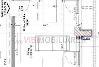 Apartament cu 2 camere în Ghencea - 1