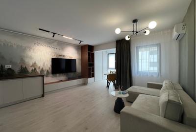 Apartament cu 2 camere semidecomandat în Central