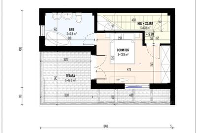 Duplex cu 4 camere cu Canalizare în Central - 4