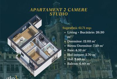 Apartament cu 3 camere în Nicolina - 3