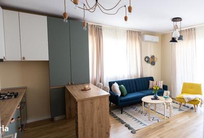 Apartament cu 2 camere, mobilat în Central