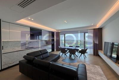 Apartament cu 3 camere, mobilat în Central