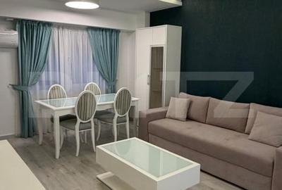Apartament cu 2 camere decomandat, mobilat în Central
