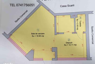 Spațiu comercial, de 39 mp, în Iosia