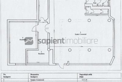 Spațiu comercial, de 209.2 mp, în Centru Civic