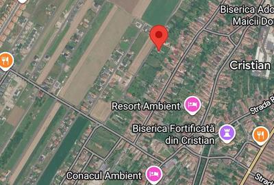 Teren de 1205 mp, în Cristian