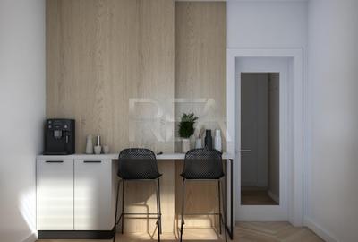 Apartament cu 2 camere semidecomandat, mobilat în Floreasca