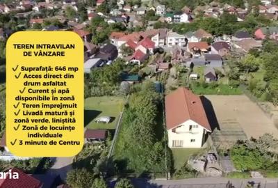 Teren de 649 mp, în Central