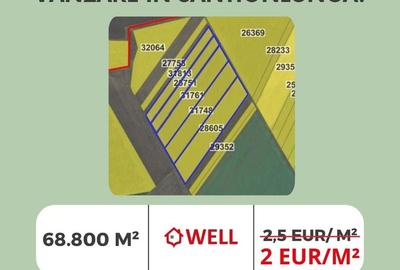 Teren de 68800 mp, în Ozun - 1