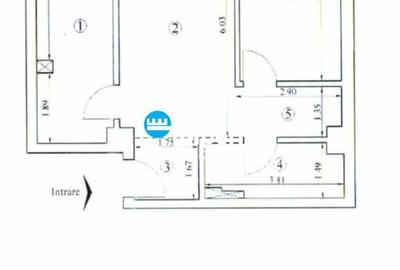 Apartament cu 2 camere decomandat, mobilat în Tudor Vladimirescu - 14
