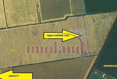 Tunari Aerocity vanzare teren intravilan - 1