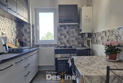 Apartament cu 2 camere semidecomandat, mobilat în Tractorul - 6