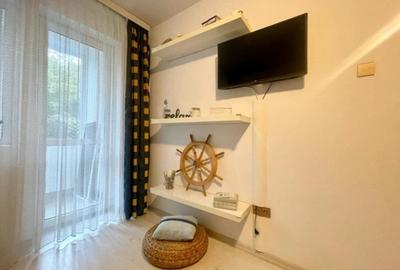 Tomis II, apartament cochet cu 2 camere, mobilat si utilat, etaj 1 - 3