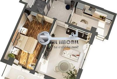 Apartament cu 2 camere decomandat în Podu Roș - 5