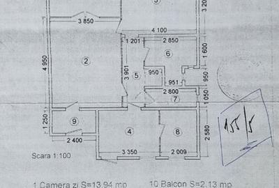 Apartament 3 Camere Romana | strada Drobeta | Centrala | comision 0% - 21