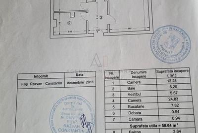 2 Camere Titulescu | Bloc 1978 | Decomandat | Comision 0 - 18
