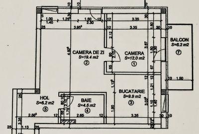 Apartament cu 2 camere în Borhanci - 6