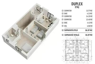 Casă cu 4 camere în Titan - 5