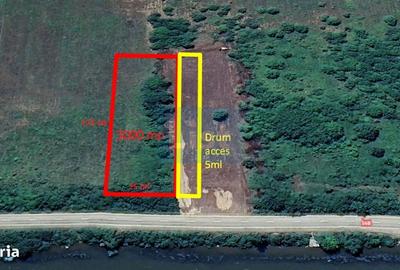 Teren de 3000 mp, în Hinova - 3