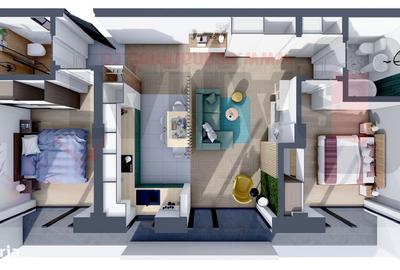 Apartament cu 3 camere în Central - 8