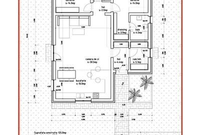 Casă cu 3 camere în Cristian - 2
