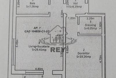 Apartament de vânzare – 2 camere decomandat | Lacul lui Binder - 22