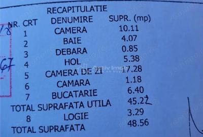 Apartament cu 2 camere decomandat în Rovine - 4