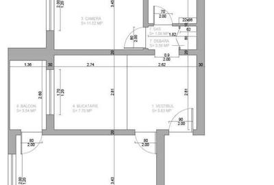 Apartament cu 2 camere decomandat în Herăstrău - 1