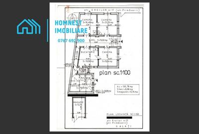 Casă cu 3 camere cu Canalizare în Central - 1