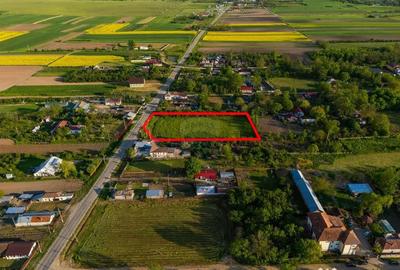 Teren de 4734 mp, în Ciocești