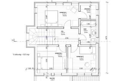Casa 4 camere  120 mp,480 mp teren 0% comision - 16