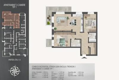 Apartament 3 camere - Nicolae Teclu Theodor Pallady | 0% comision - 3