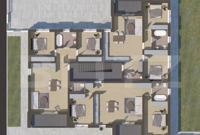 Apartament cu 3 camere decomandat în Central - 2