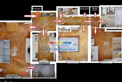 Apartament cu 3 camere decomandat, mobilat în Obor - 7