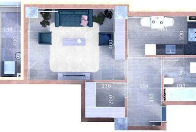 Garsonieră decomandată în Copou - 2