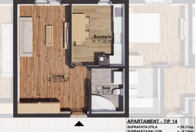 Vănd Garsoniera Strada Trifoiului Dobroesti Fundeni - 16