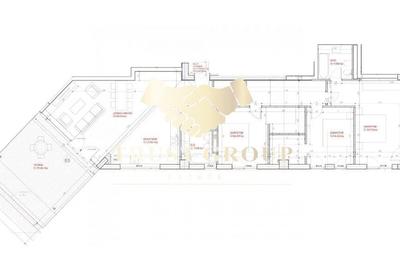 170mp + 2 locuri de parcare si 2 terase  Apartament 4 camere - 18