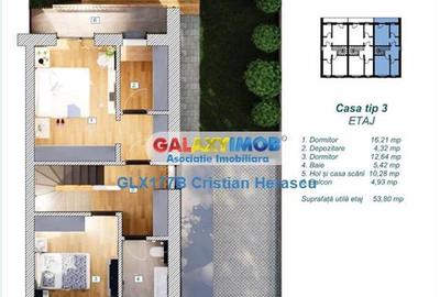 Casă cu 4 camere cu Canalizare în Mogoșoaia - 12