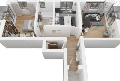 Apartament cu 2 camere decomandat în 13 Decembrie - 9