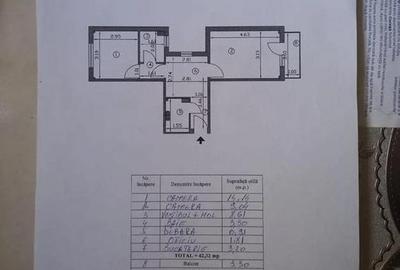 Apartament cu 2 camere decomandat în Titan - 1