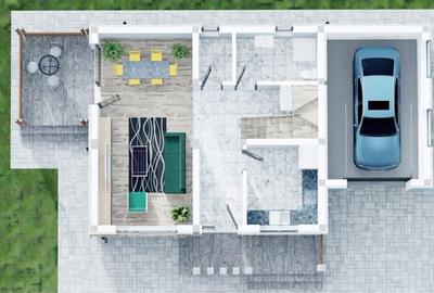 Casă cu 4 camere în Exterior Vest