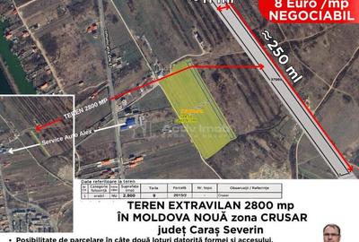 3 Terenuri Extravilan Moldova Noua Parcelabile - 3