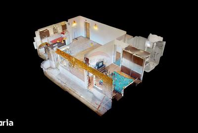 Apartament cu 2 camere, mobilat în Hărmanului - 2