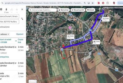 Teren de 7090 mp, în Nufăru - 7